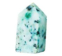 Colonne de de ,Quartz Phénix Vert - Pierre de Phoenix Naturelle Point Magique Magique Obélisque Reiki Lithothérapie