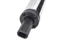 Colonne de direction manuelle inclinable de 30 pouces avec adaptateur de roue à 9 trous sans clé polie Compatible avec R91001C 30 pouces