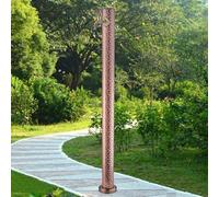 Colonne de distribution d'eau extérieure avec robinet, station d'irrigation au sol pour jardin et cour