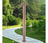 Colonne de distribution d'eau extérieure avec robinet, station d'irrigation au sol pour jardin et cour