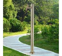 Colonne de distribution d'eau extérieure avec robinet, station d'irrigation au sol pour jardin et cour