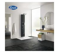 Colonne de douche Aquaglass Noir - KINEDO CD220N