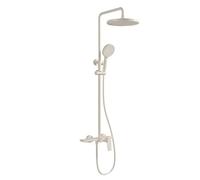 Colonne de douche avec kit de douche Ch Hid Hid Pommeau de douche à main réglable avec 3 m en acier inoxydable 304 Fixation de salle de bain