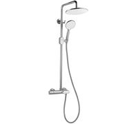 Colonne de Douche avec Mitigeur Thermostatique avec Boutons Poussoirs SWITCHEA by Eurosanit