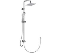Ideal Standard Système de douche Idralrain Cube A5862AA à combiner avec robinetterie apparente chromé