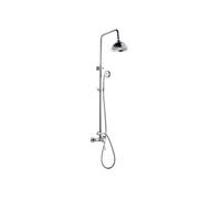ROUSSEAU Colonne de douche avec robinet mitigeur mécanique Retro Chromé