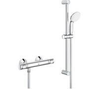 Grohe Grohtherm 500 set de douche thermostatique 34797000 2000 /2", avec set de douche 90cm, chromé