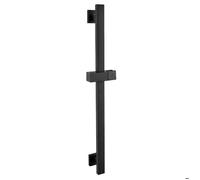 Barre de Douche Hauteur et Angle Réglable Finition Chromé Anti-corrosion Avizar Gris anthracite