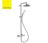 Colonne de douche complète mitigeur thermostatique THETA CONFORT - CRISTINA ONDYNA TE45651