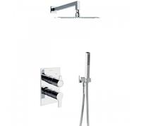Sélection Cazabox Ensemble de Douche Blautherm - Tête carré 225 x 225 mm