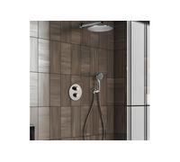 Colonne de douche encastrée ronde Ruby Chrome