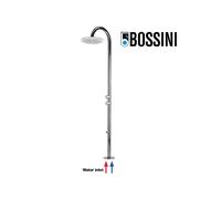 Colonne de douche extérieure à mitigeur double progressif chromé Tetis - Bossini L00390030