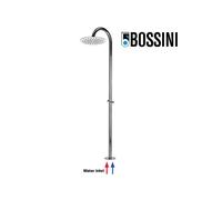 Colonne de douche extérieure à mitigeur double progressif chromé Tetis - Bossini L00391030