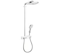 Colonne de Douche Hansgrohe Raindance Select E 3 jets blanc/Chromé 300 27127400
