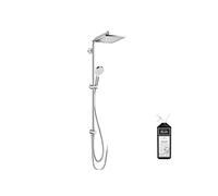 Colonne de douche ou bain douche sans mitigeur Crometta E 280 EcoSmart chromée + nettoyant Briochin
