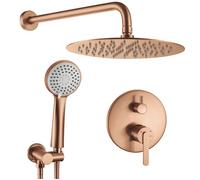 Colonne De Douche Rea Js-1180Brg Kit De Douche Cuivre Brosse 25 X 32 X 17 Cm