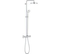 Colonne de douche TEMPESTA SYSTEM 210 avec mitigeur thermosatique GROHE 26848000 Blanc G