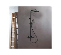 Colonne de douche thermostatique Black mat THETA - CRISTINA ONDYNA TE49413