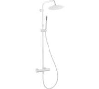 Colonne de douche thermostatique, blanc, Essebagno Luisa 250