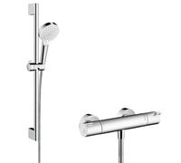 Colonne de douche thermostatique Combi Crometta Vario / Ecostat 1001 CL HANSGRO