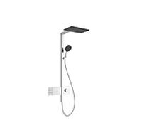 hansgrohe Raindance Alive Q système de douche 210/340 2jet EcoSmart avec ShowerSelect Comfort, 24591000, Couleur: chrome