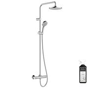 Colonne de douche thermostatique HANSGROHE Vernis Blend 2 jets + nettoyant
