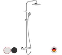 hansgrohe Vernis Blend SystÃšme de douche 200, 1 jet avec thermostat, 26276, Coloris: chrome - 26276000