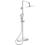 Ideal Standard Ceratherm Système de douche S200 A7331AA rond, avec étagère, chromé