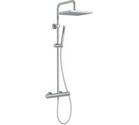 Jacob Delafon Colonne de Douche Thermostatique Brigitte, Tête 28cm, Chrome