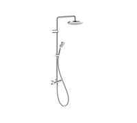 Duravit Système de douche 1000 Minusflow TH4282008010, 2 consommateurs, mitigeur thermostatique, chrome
