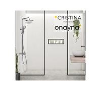 Colonne de douche thermostatique prime - CRISTINA ONDYNA SP45851