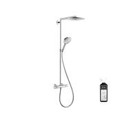 Colonne de douche thermostatique Raindance S 300 chromée + nettoyant Briochin