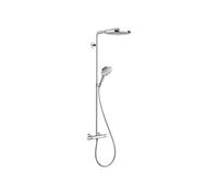 Colonne de douche thermostatique Raindance Select S 240 2 jets blanc et chromé