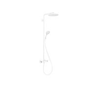 Colonne de douche thermostatique Raindance Select S 240 blanc mat