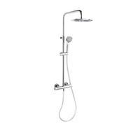 Colonne de douche thermostatique THESSALYS 3 jets Ø240 - - H02-COL-THM