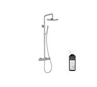 Colonne de douche thermostatique Toobi + nettoyant Briochin