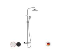 hansgrohe Vernis Blend SystÃšme de douche 200, 1 jet avec thermostat, 26276, Coloris: chrome - 26276000
