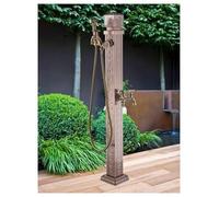 Colonne de fontaine à eau de jardin en acier inoxydable, poteau de robinet anti-gel pour une irrigation et un lavage efficaces dans le jardin
