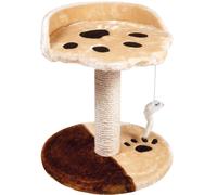 Colonne de grattoir pour chat en forme de patte avec pendentif Cat&rina
