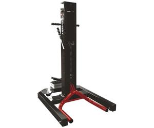 Colonne de levage mobile pneumatique 1,5 t - Ht maxi de levage 75cm - 5 hauteurs de travail sécurisées - 2 roues pivotantes