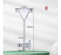 Colonne de réduction du cadmium en verre for la détermination de l'ammoniac et des nitrites(B)