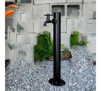 Colonne de robinet décorative d'extérieur pour irrigation de jardin - Bouche d'incendie montée au sol avec robinet pour un arrosage efficace, solution d'approvisionnement en eau durable pour jardins