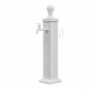 Colonne de Robinet d'extérieur en Acier Inoxydable 304 antigel, Distributeur d'eau Vertical, borne décorative, 74 cm (29,1 po), Durable et élégante pour Jardins et terrasses.