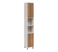 5five Colonne 2 portes Côme 194 cm effet travertin