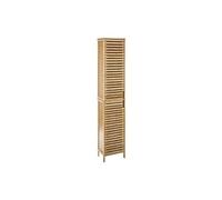 Colonne de salle de bain en bambou Sicela - 34 x H. 170 cm - Marron naturel