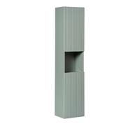 Colonne de salle de bain - H 140 x l 30 x P 25 cm - Vert Roseau
