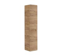 Colonne de Salle de Bain Suspendue ERBANO - 2 Portes - H170 cm - Coloris chêne Clair
