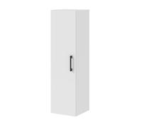 Colonne de salle de bain suspendue LUMI 80 cm blanc