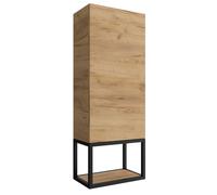 Colonne de salle de bain VINCI 1060 réversible 1 porte CHÊNE AFRICAIN - SALGAR - 25760
