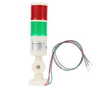 Colonne de signalisation industrielle rouge/vert CNC Machine avertissement LED indicateur d'alarme signal lumineux LED tour ronde lumière DC 24V